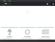 Tablet Screenshot of ledtrail.com